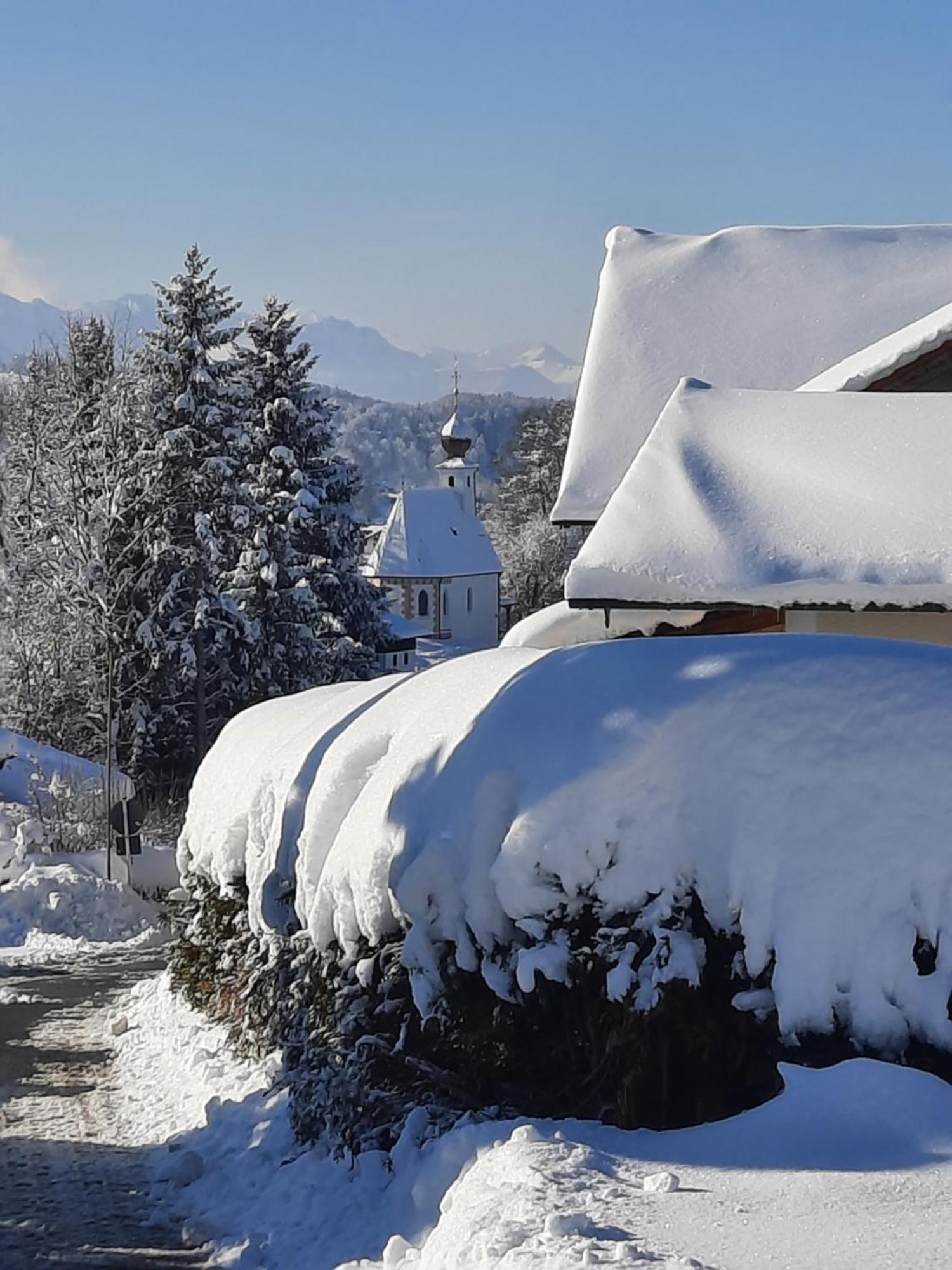 Haus Mit Bergblick Villa Siegsdorf Eksteriør bilde